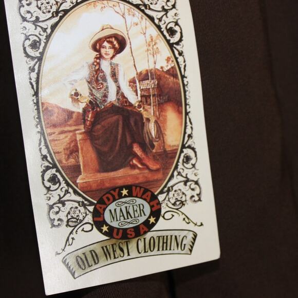 Lady Wah Maker Old West Button Up Western Shirt‎ Womens Size Small NWT - Picture 5 of 8